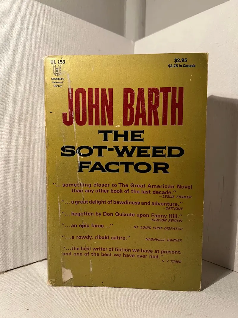 John Barth'S The Sot-Weed Factor: A Postmodern Historical Satire 1