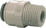 John Guest 1/2" Quick Connect To 1/2" Male Thread Adapter 1