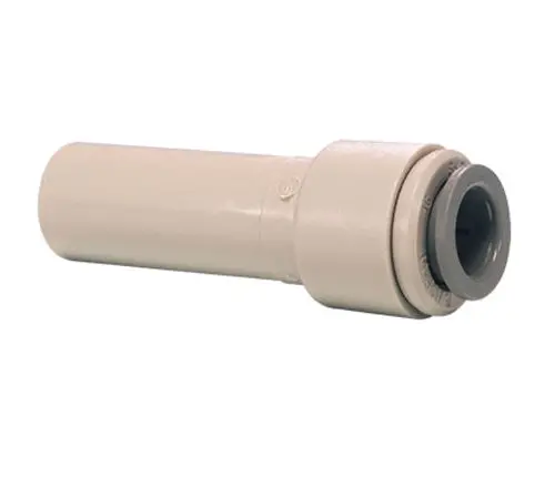 John Guest 3/8" Qc To 1/2" Stem Adapter – Push-To-Connect Plumbing Fitting 1