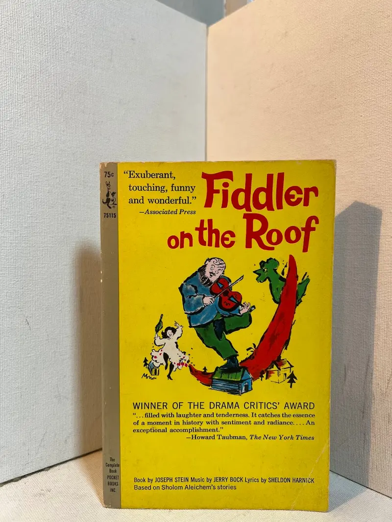 Joseph Stein'S Fiddler On The Roof Script 1