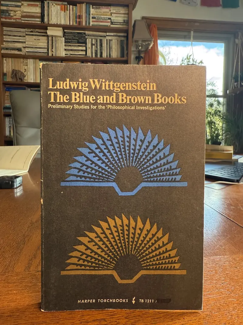 Ludwig Wittgenstein'S The Blue And Brown Books 1