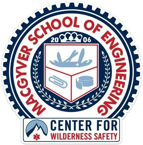 Macgyver School Of Engineering Humor Decal 1