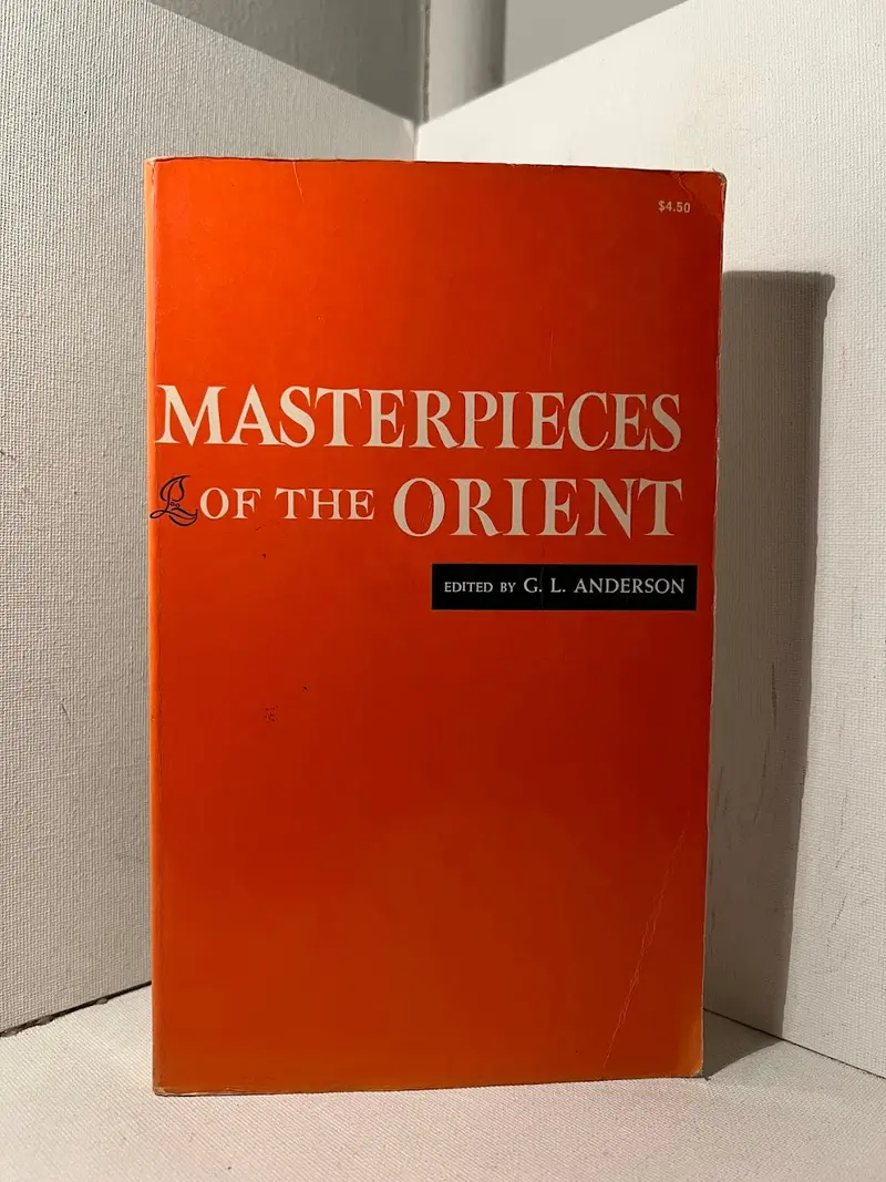 Masterpieces Of The Orient: An Illustrated Survey Of Asian Art Edited By G.L. Anderson 1