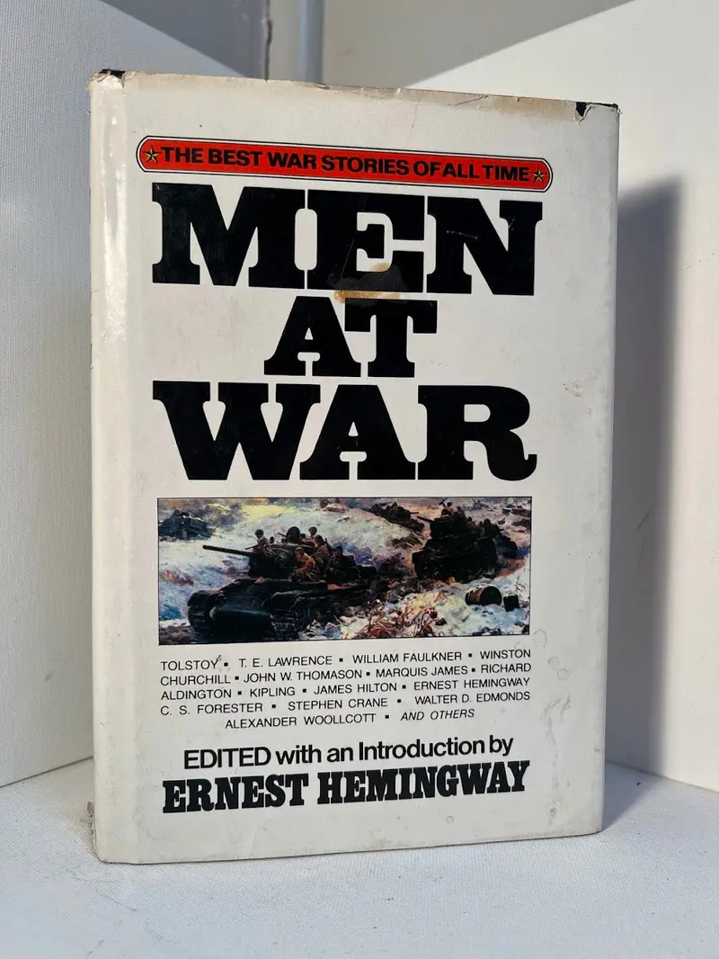 Men At War: A Literary Anthology Of Combat Writing Edited By Ernest Hemingway 1