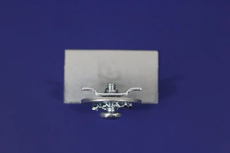 Metal End Cap For Cubicle Track Applications 1