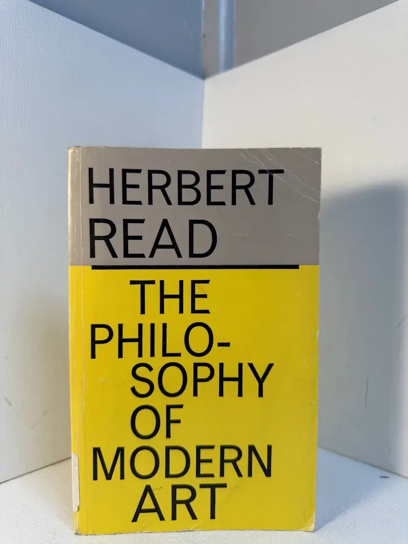 Modern Art And Its Philosophical Foundations By Herbert Read 1