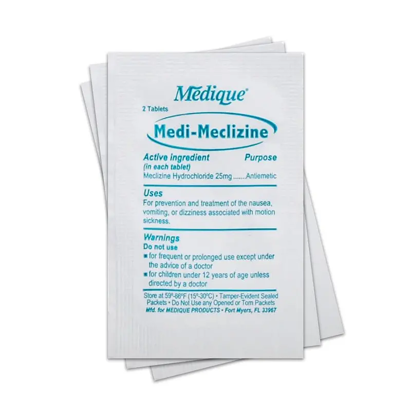 Motion Sickness Relief Tablets – Portable Single Pack 1