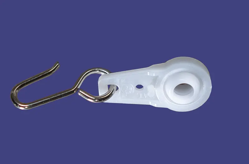 Nickel-Plated Metal Ball Bearing Carrier With Hook 1