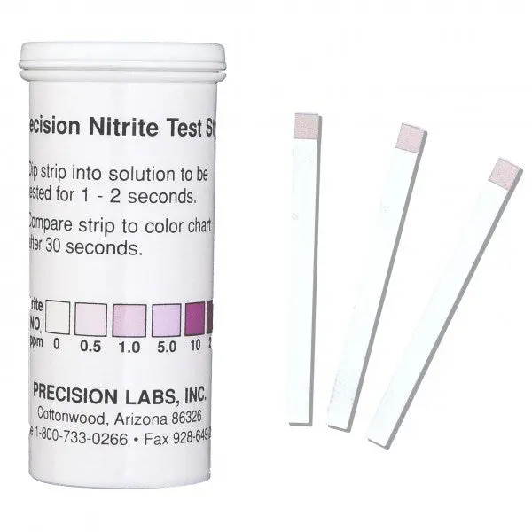 Nitrite Test Strips For Drinking Water And Aquarium Monitoring 1