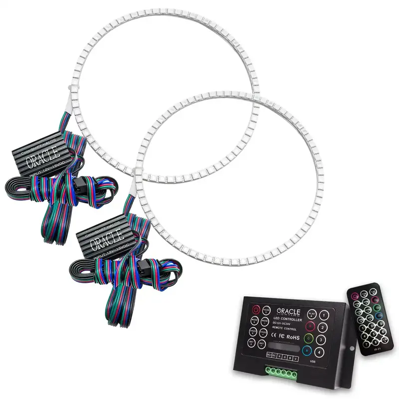 Oracle Lighting Colorshift Halo Ring Kit – 2.0-Inch Led Rgbw Upgrade 1