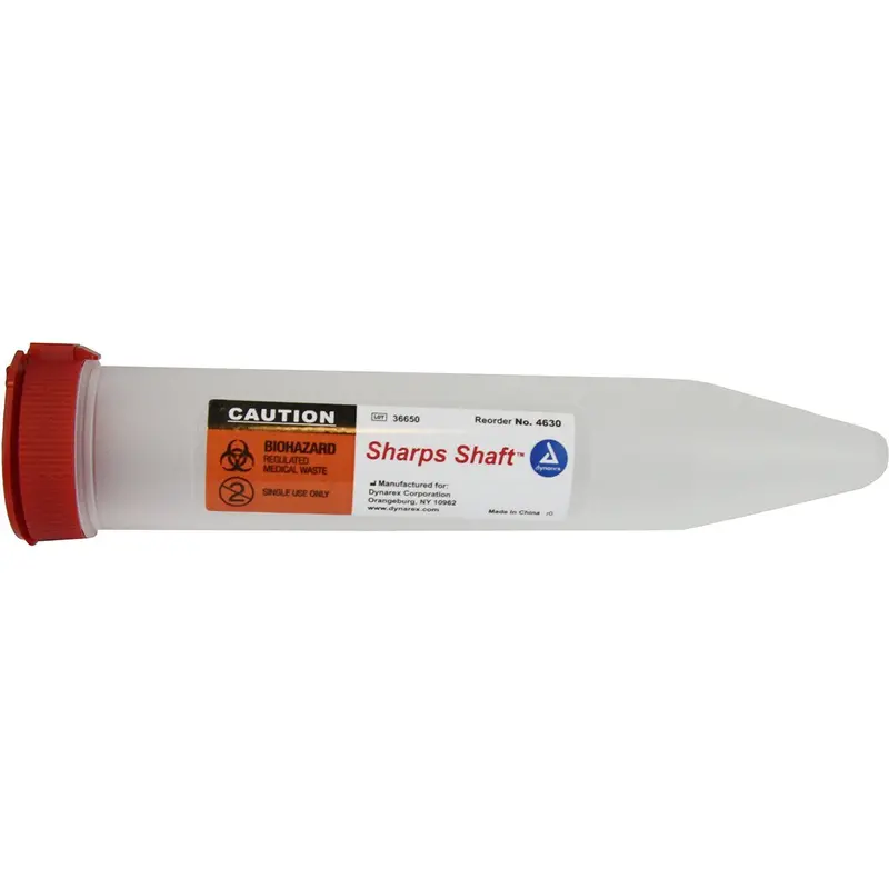 P2 Sharps Shuttle – Needle Disposal Dart Container 1
