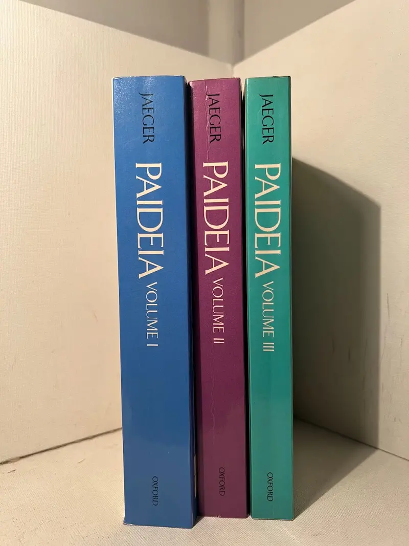 Paideia: The Ideals Of Greek Culture—Werner Jaeger’S Three-Volume Classical Study 1
