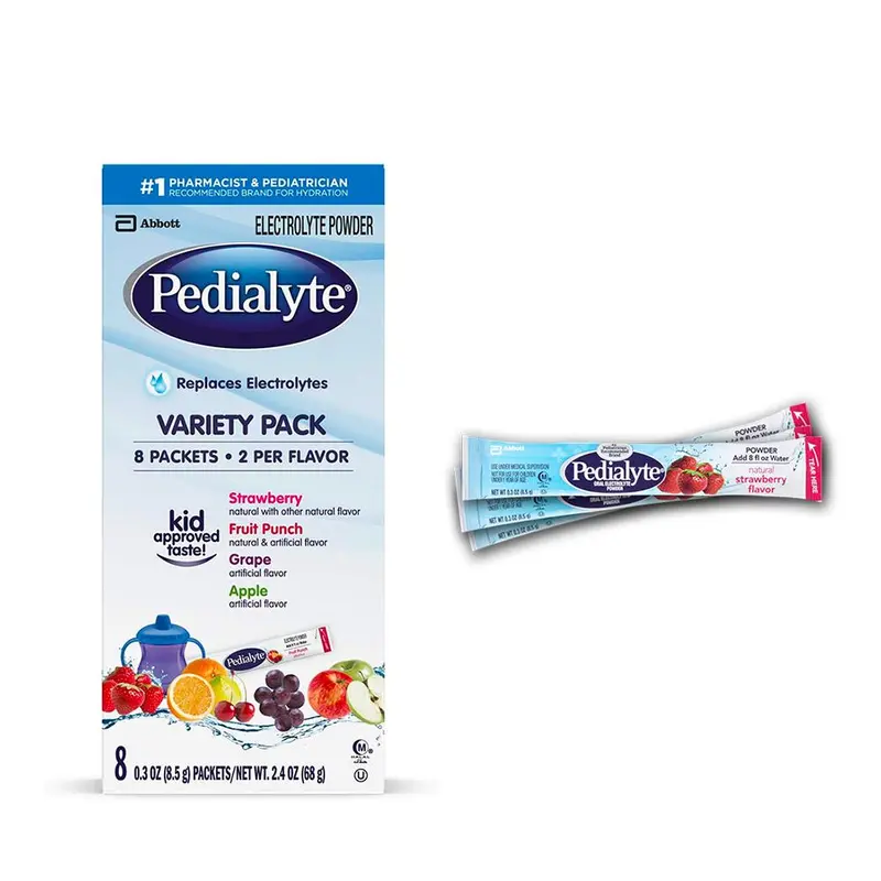 Pedialyte Oral Electrolyte Powder – Individual Serving Packets 1