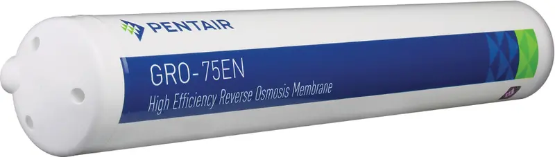 Pentair Gro 75 Gpd Ro Membrane – 1:1 Ratio With Integrated Flow Restrictor 1