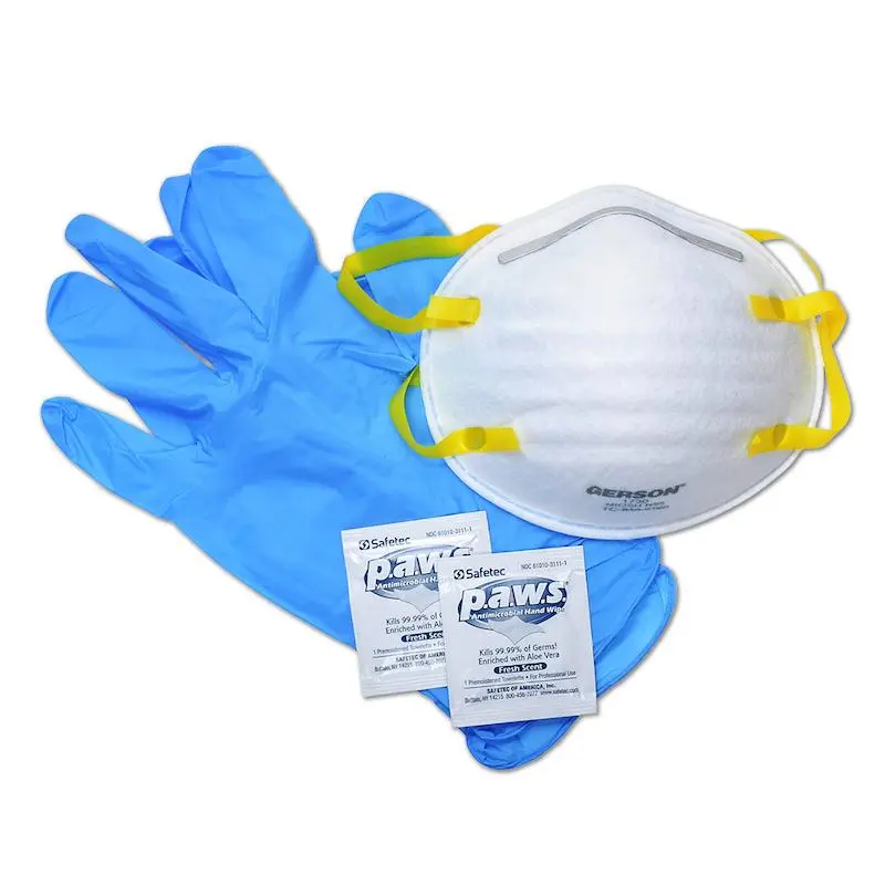 Personal Ppe Kit With N95 Respirator – All-In-One Safety Bundle 1