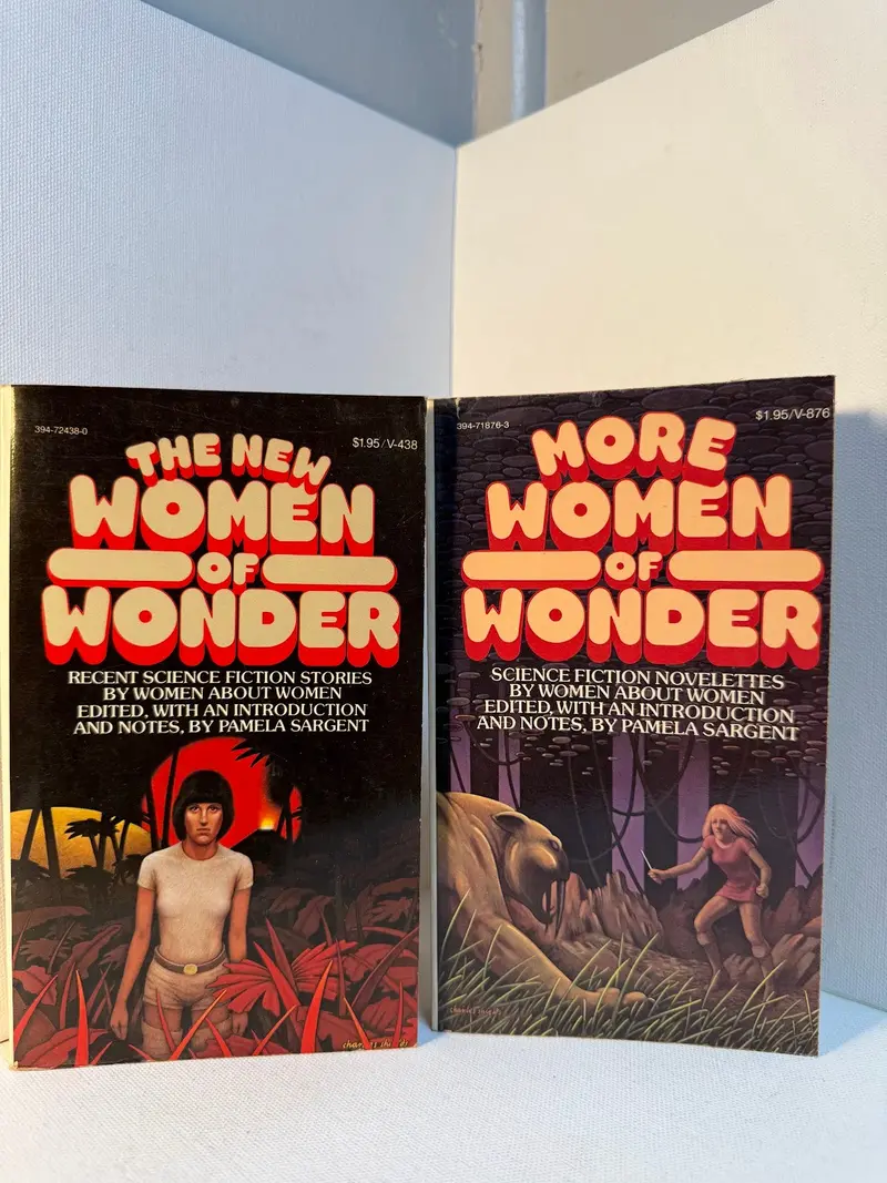 Pioneering Feminist Science Fiction: The New Women Of Wonder & More Women Of Wonder, Edited By Pamela Sargent 1