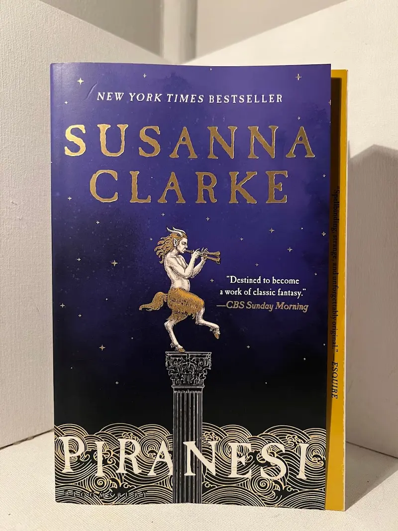 Piranesi: A Fantasy Novel By Susanna Clarke 1