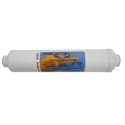 Rainsoft 10-Inch Post-Ro Carbon Filter With 1/4" Quick-Connect Fittings 1