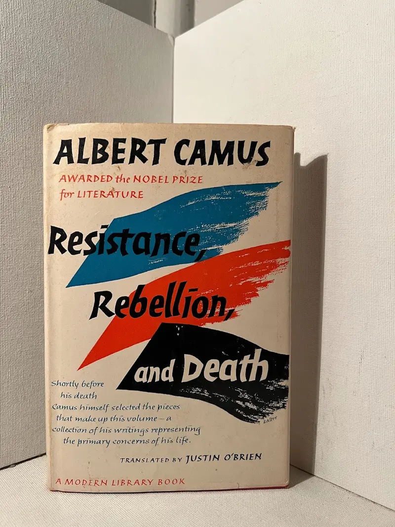 Resistance, Rebellion, And Death: Writings On Politics And Ethics By Albert Camus 1