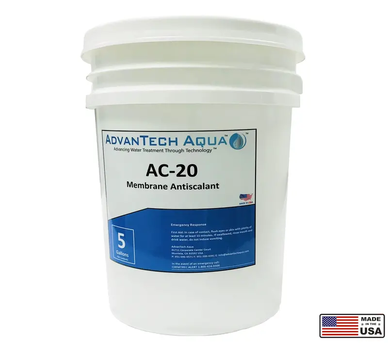 Ross Ac-20 Antiscalant Solution – 5-Gallon Container 1