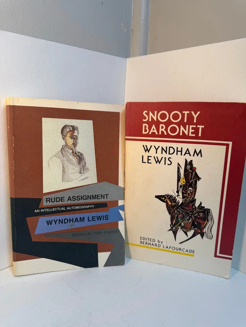 Rude Assignment & Snooty Baronet By Wyndham Lewis – Satirical Early 20Th-Century Fiction 1
