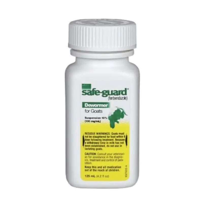 Safe-Guard Fenbendazole Liquid Dewormer For Goats, 125 Ml 1