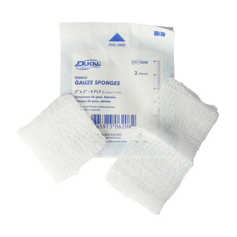 Sterile Gauze Pads With Trauma-Specific Absorbency 1