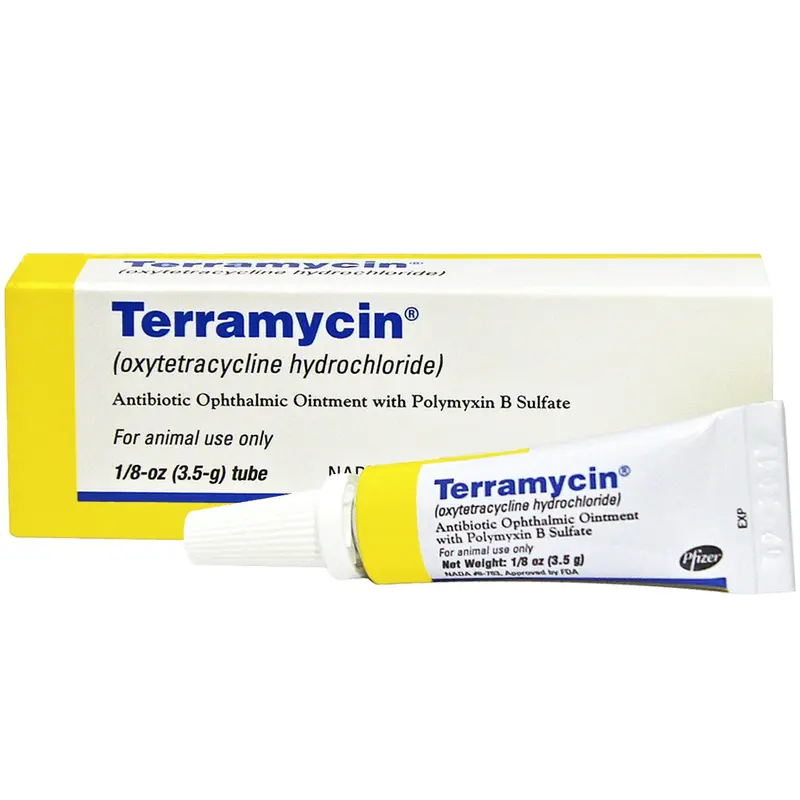 Terramycin Ophthalmic Ointment For Avian Eye Infections, 3.5 G 1