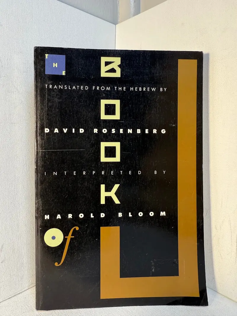 The Book Of J: A Radical Interpretation By Harold Bloom 1