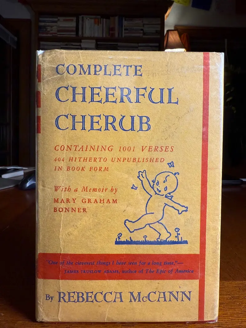 The Complete Cheerful Cherub: Illustrated Verse For Children By Rebecca Mccann 1