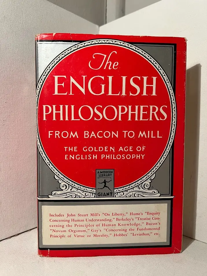 The English Philosophers: From Francis Bacon To John Stuart Mill 1