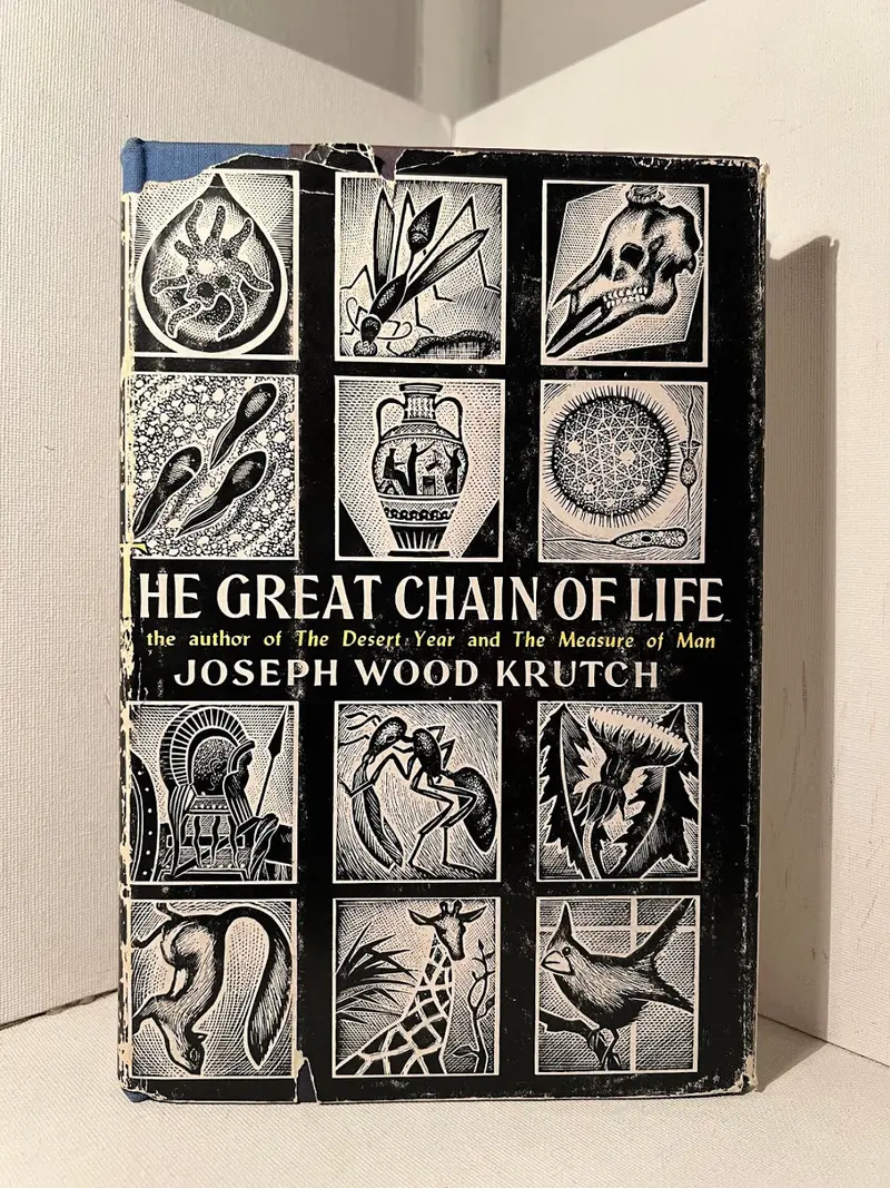 The Great Chain Of Being: A Study Of The History Of An Idea By Joseph Wood Krutch 1