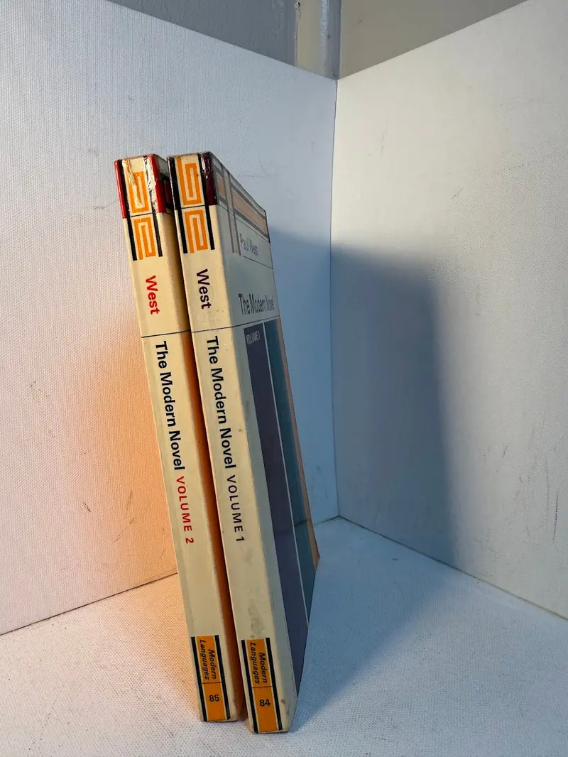 The Modern Novel: A Two-Volume Critical Survey By Paul West 1