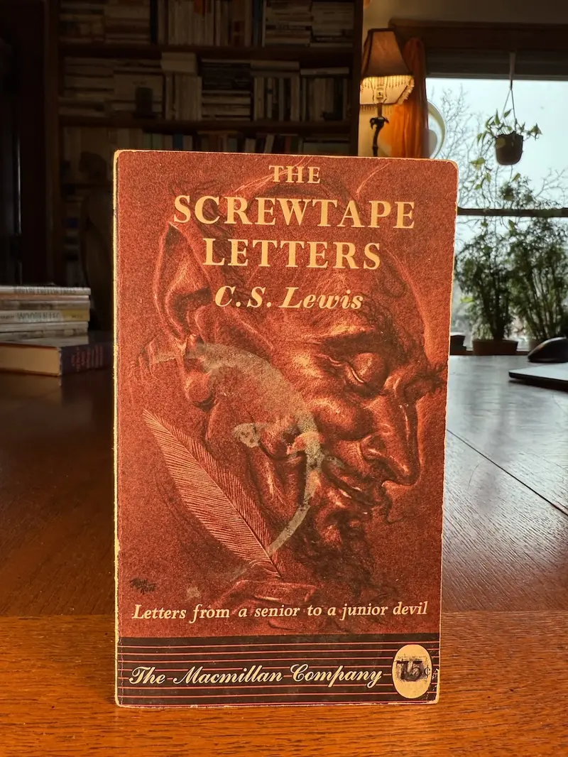 The Screwtape Letters: C.S. Lewis'S Satirical Epistolary Novel On Temptation 1