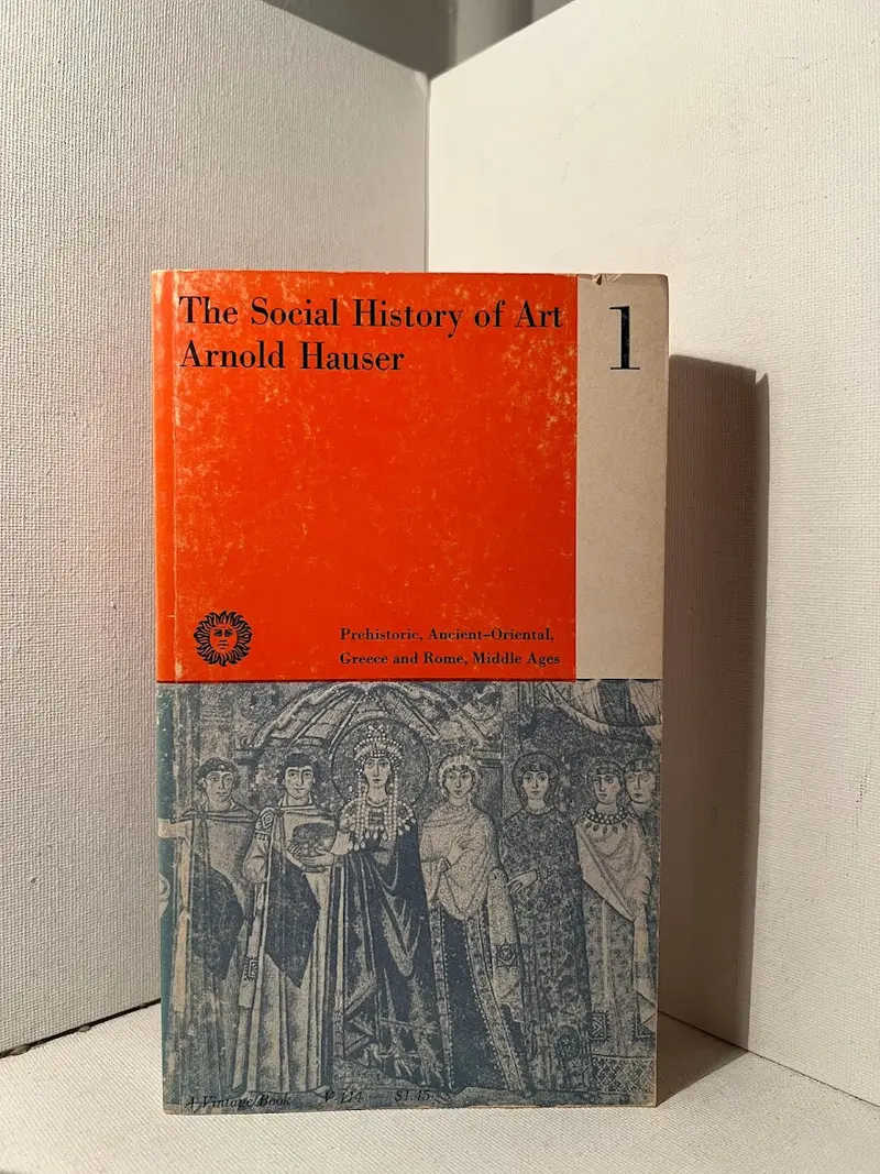 The Social History Of Art: From Prehistoric Times To The Middle Ages By Arnold Hauser 1
