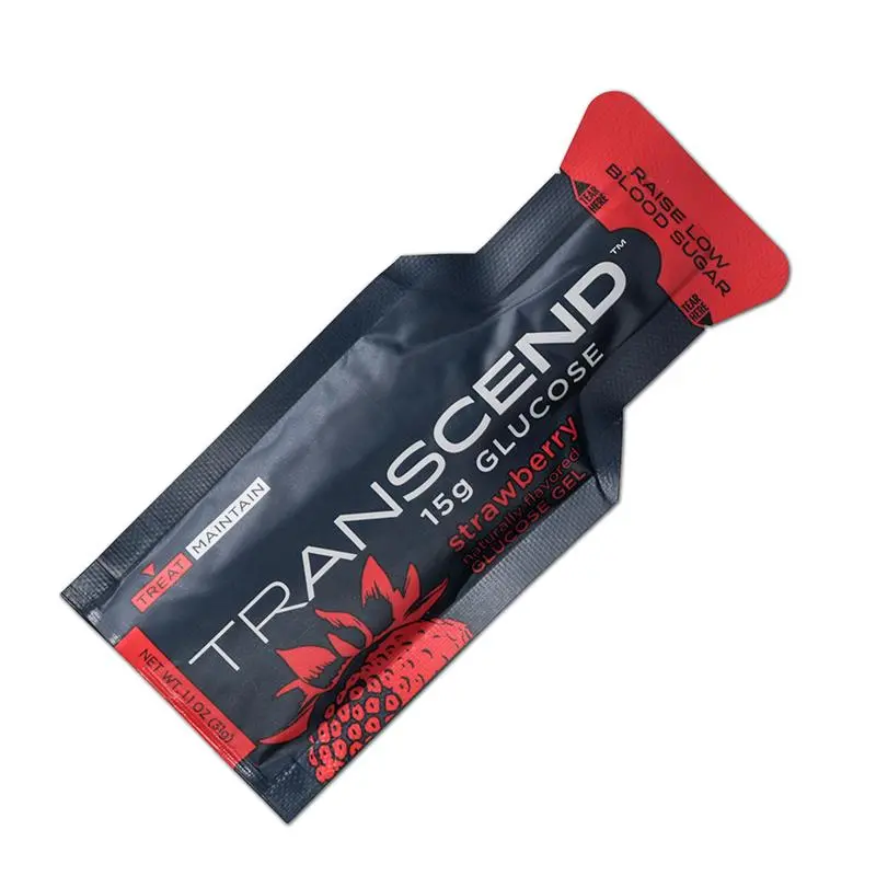 Transcend Glucose Gel Pack – 15G Fast-Acting Carbohydrate Source 1