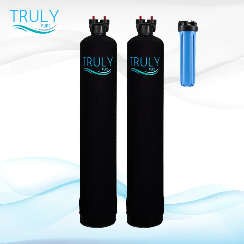 Truly Salt-Free Combo: Non-Salt Water Conditioner With Carbon And Sediment Filtration 1