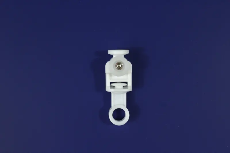 Two-Wheel Roller Carrier For Accordion Drapery 1