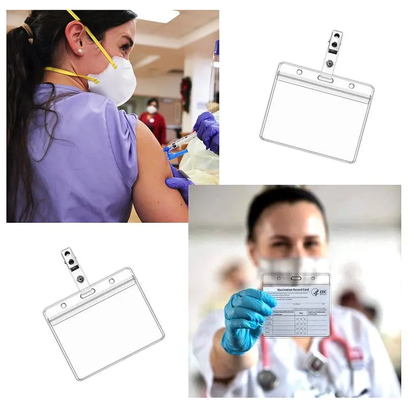 Vaccination Record Card Protector Sleeve 1
