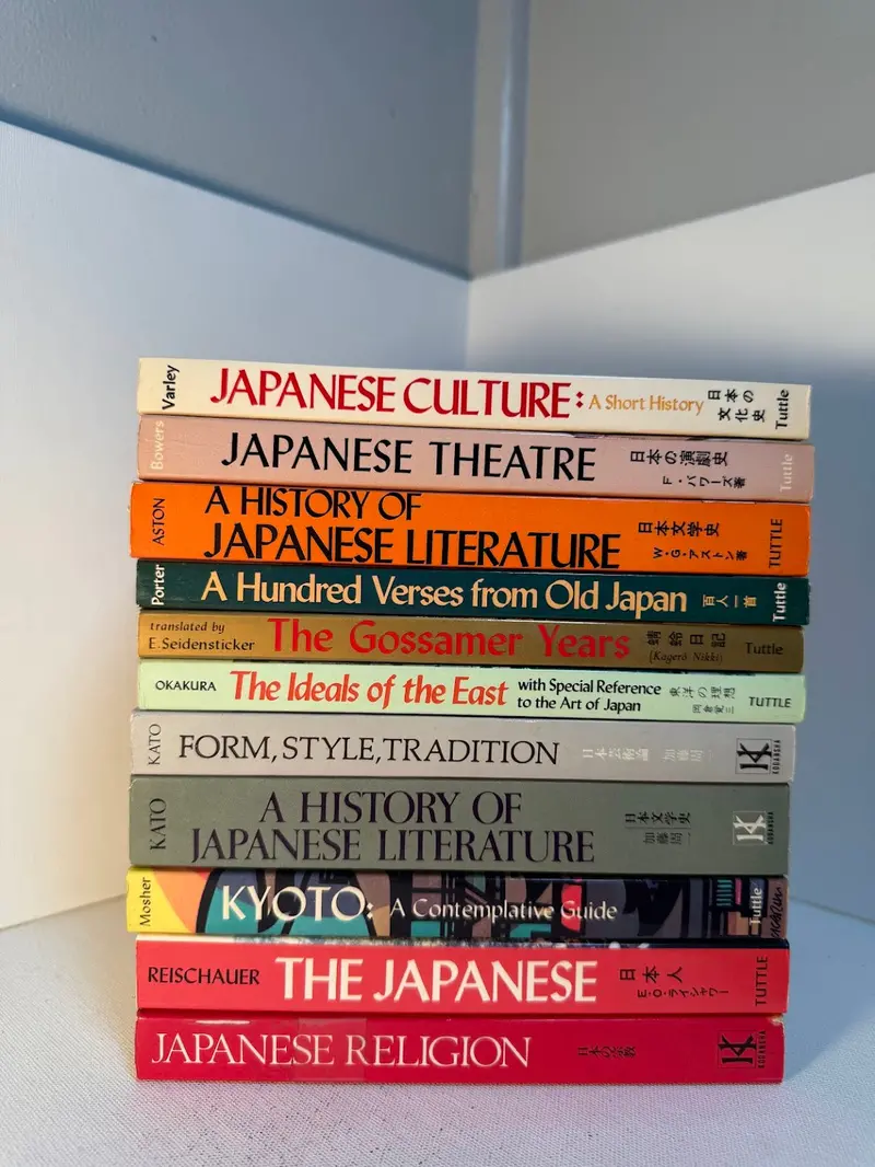 Vintage Japanese Culture Paperbacks: 11 Kodansha & Tuttle Titles 1