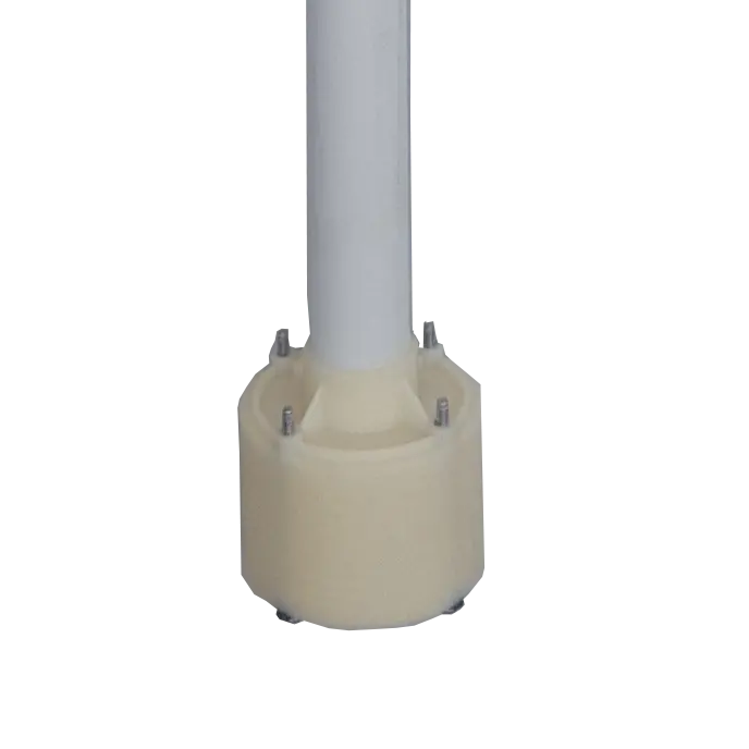 Water Softener Riser Tube With Integrated Fine-Mesh Top Basket 1