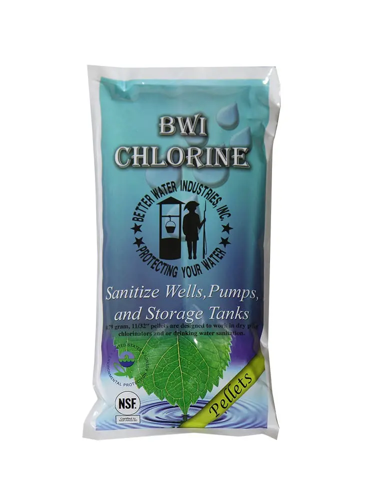 Well Pro Chlorine Pellets (0.79G Each) – 2.2 Lb Residual Disinfection Bag 1