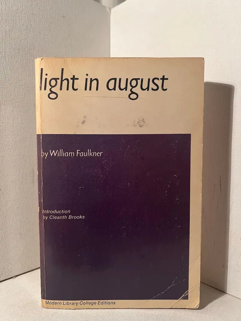 William Faulkner'S Light In August 1