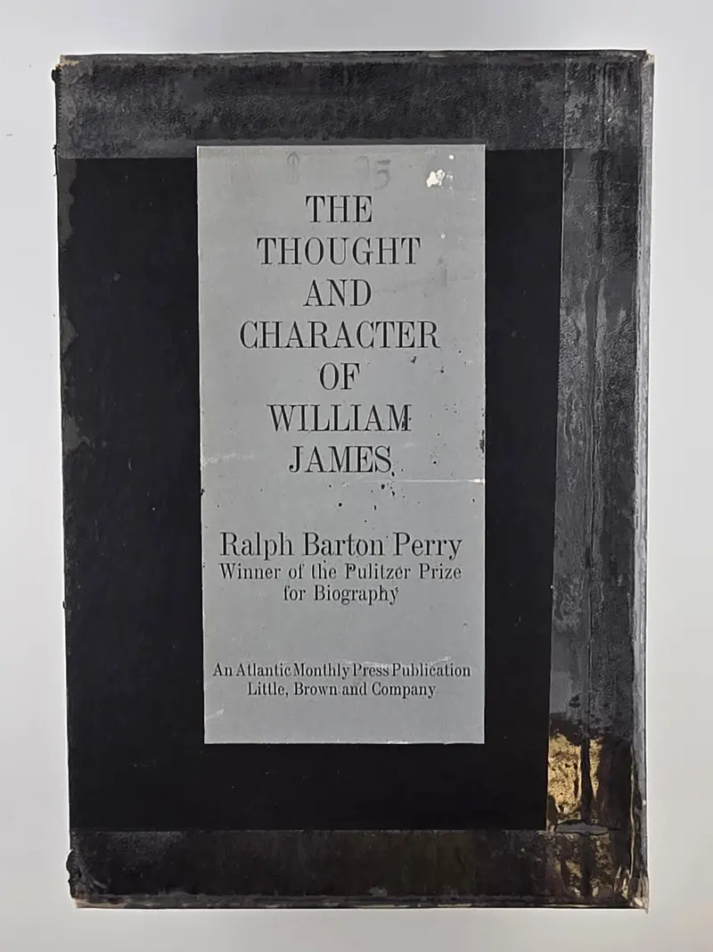 William James: Thought And Character – Two-Volume Set 1