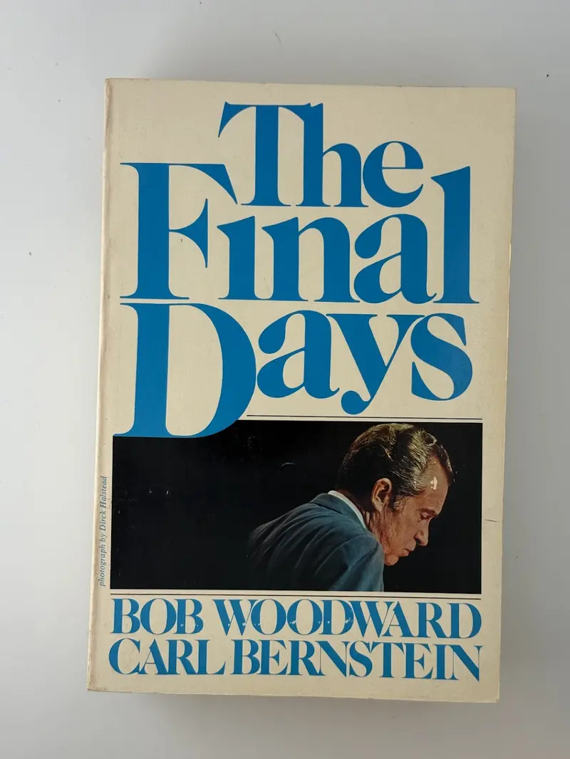 Woodward And Bernstein'S Investigative Journalism Duo: The Final Days And All The President'S Men 1