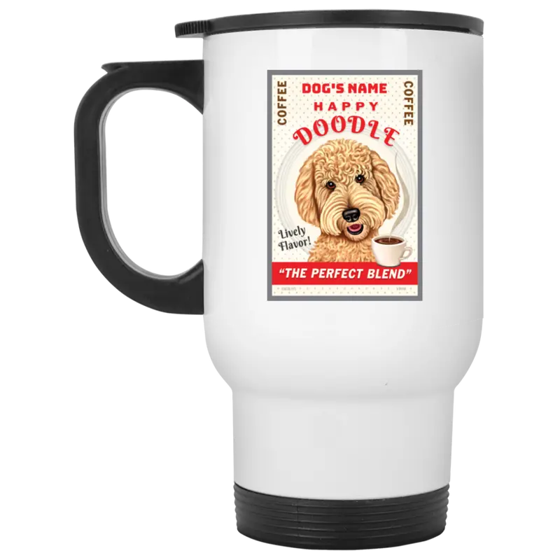 Xp8400W Insulated Travel Mug – Sleek White Double-Wall Tumbler 1