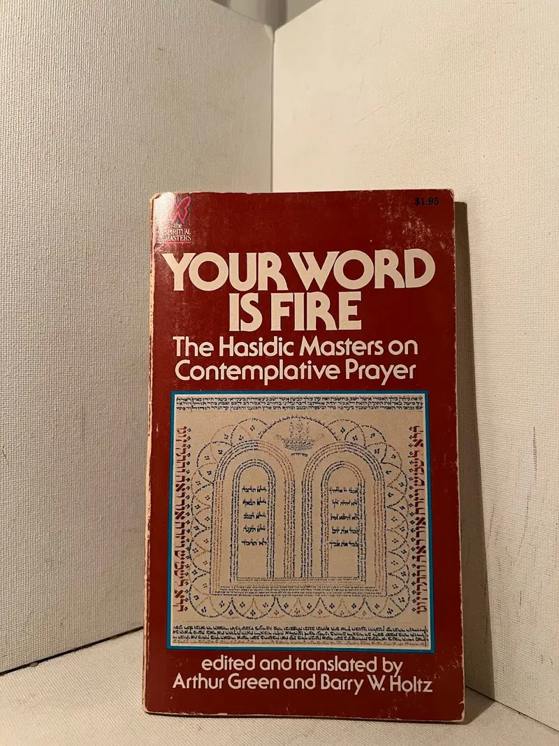 Your Word Is Fire: Hasidic Teachings On Contemplative Prayer And Divine Speech 1