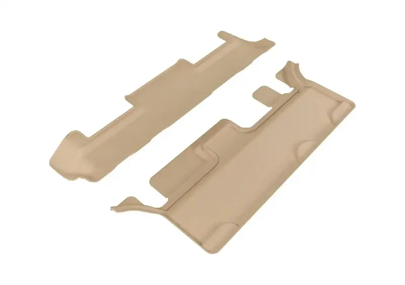 3D Maxpider Kagu Third-Row Floor Mat – Tan, Single-Piece – Model L1Ch06231502 1