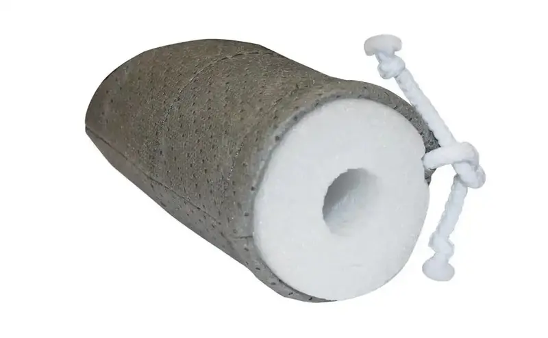 Adco 7173 Rv Rain Gutter Spout Cover – Gray Foam Protector To Prevent Cover Punctures 1