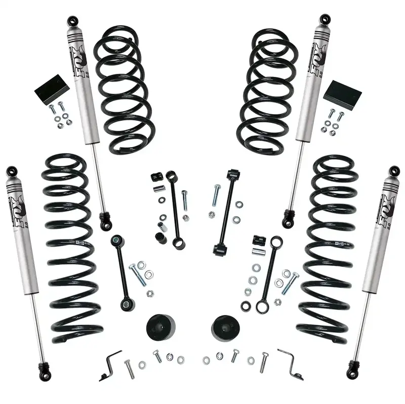 Alloy Usa 61602 2.5-Inch Lift Kit With Fox Shocks – Compatible With 2018–2021 Jeep Wrangler Jl Unlimited 4-Door 1